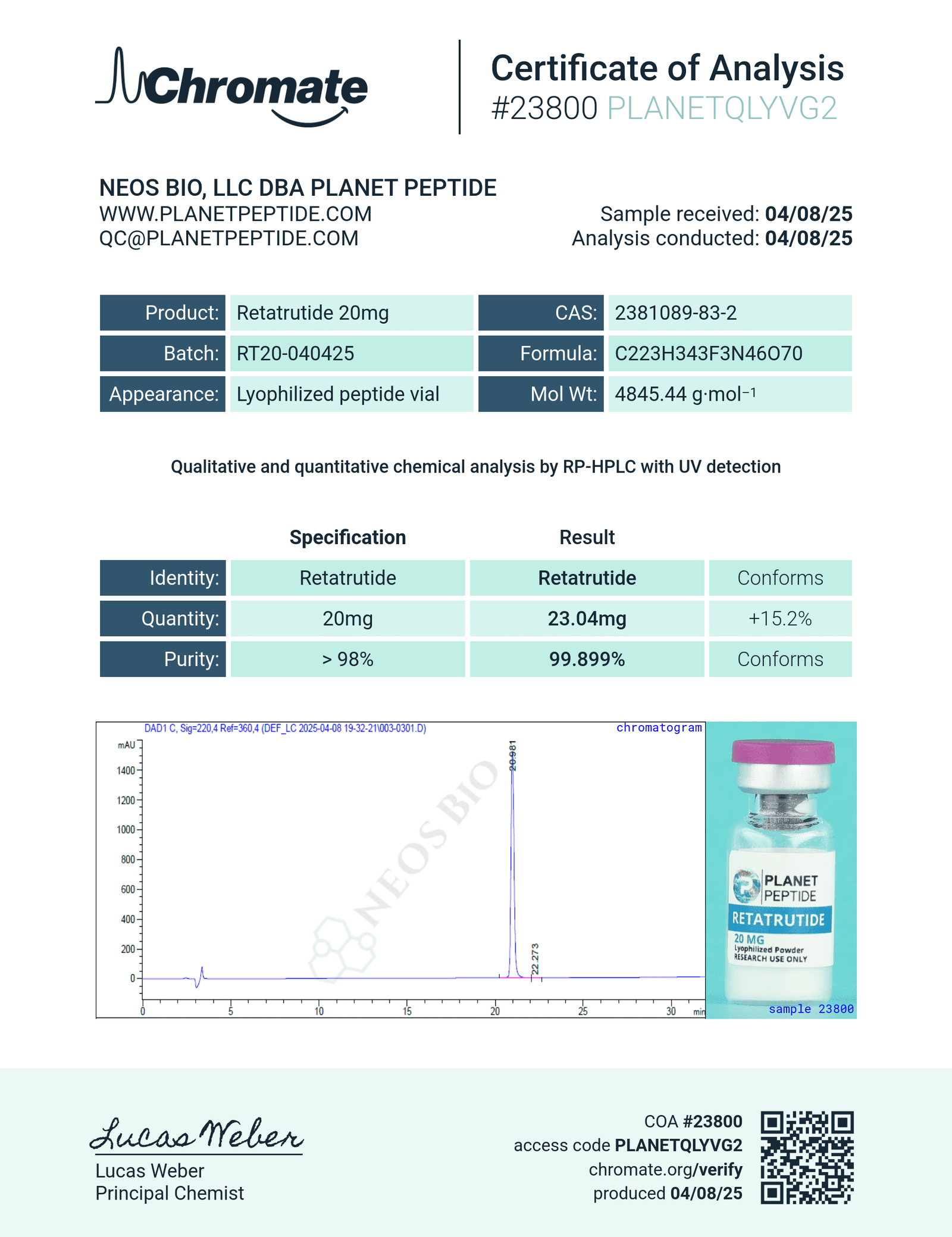 Retatrutide-RUO 20MG - Image 8