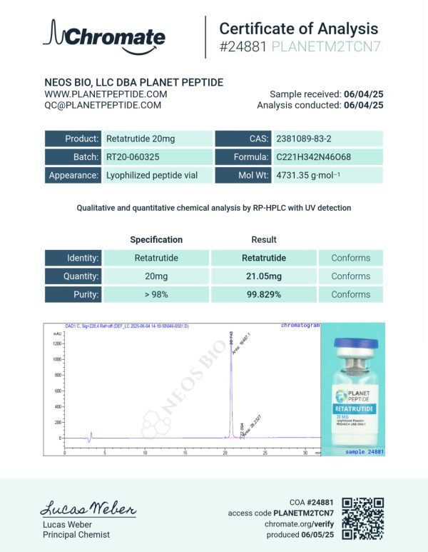 Retatrutide-RUO 20MG - Image 5