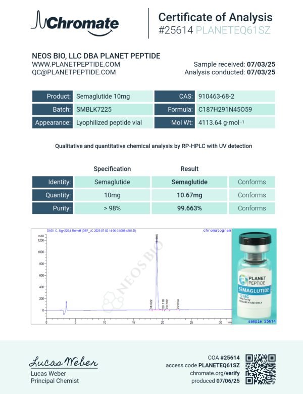 Semaglutide-RUO 10MG - Image 2
