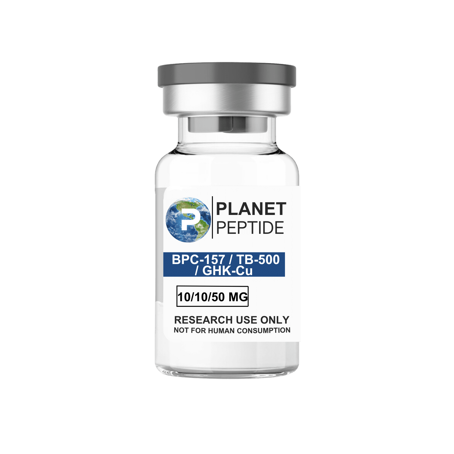 Peptide Planet BPC-157 / TB-500 / GHK-Cu 10/10/50